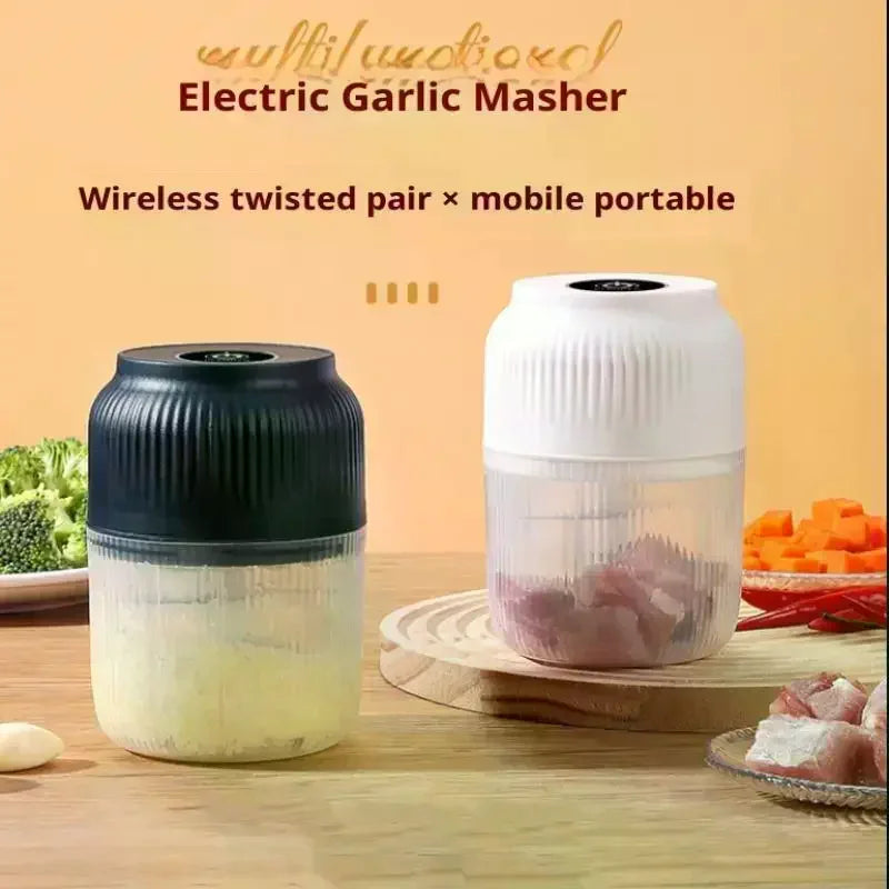 Portable Electric Garlic Masher Home Essentials