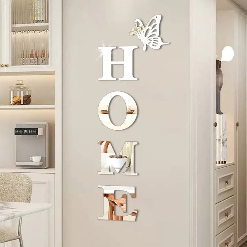 Logo 3D Mirror Wall