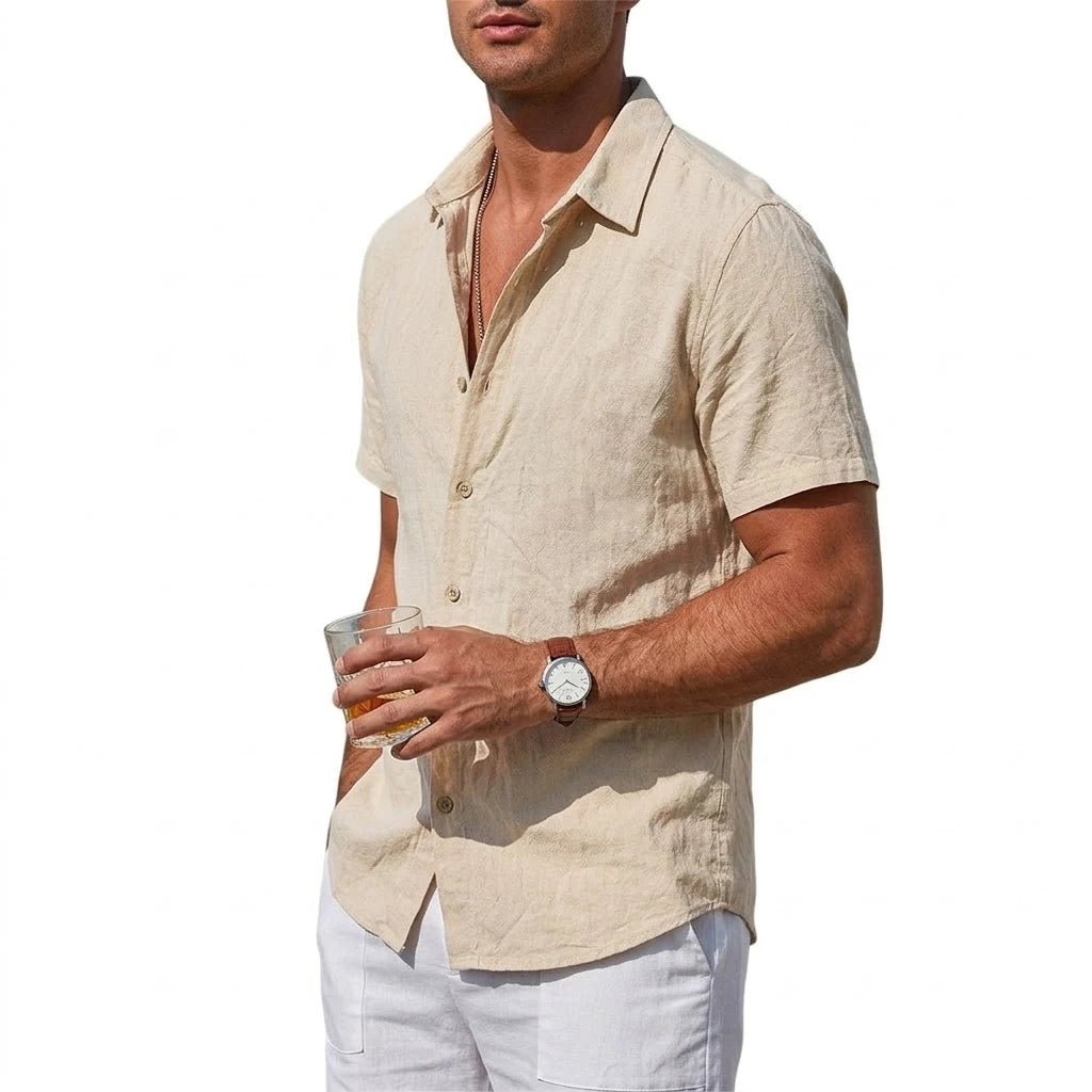 Cotton Hawaiian T-Shirt