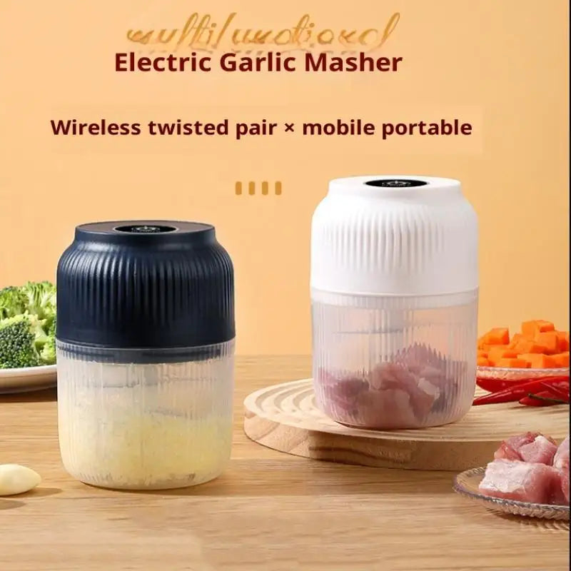 Portable Electric Garlic Masher Home Essentials