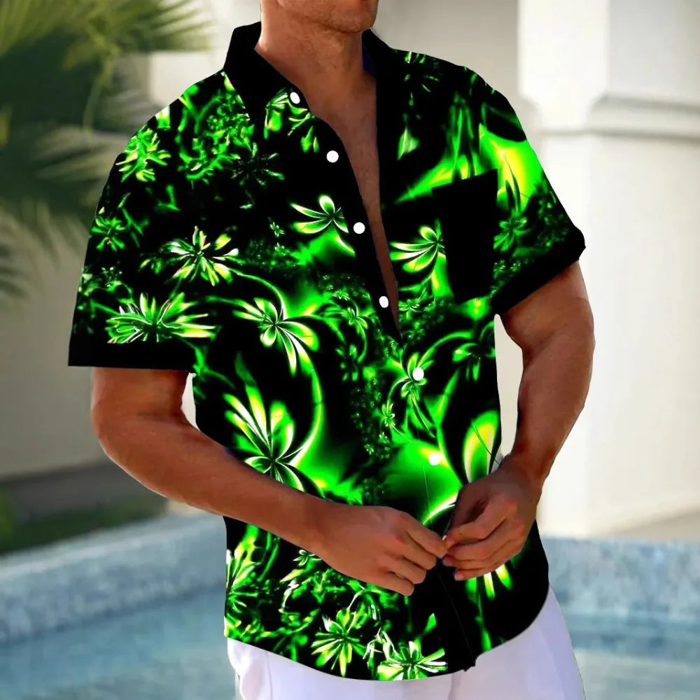 Abstract Botanical Shirt