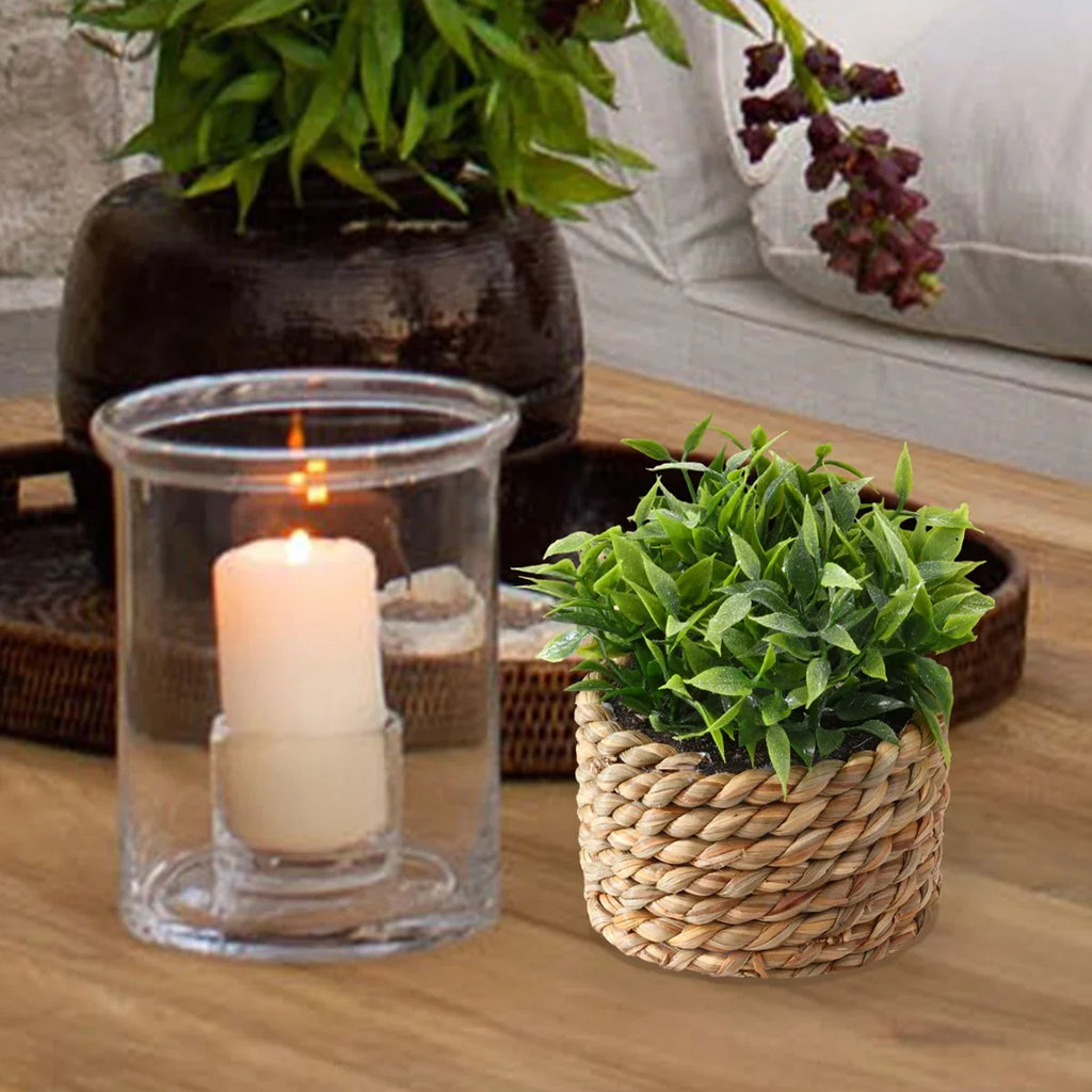 3pcs Green Artificial Plants