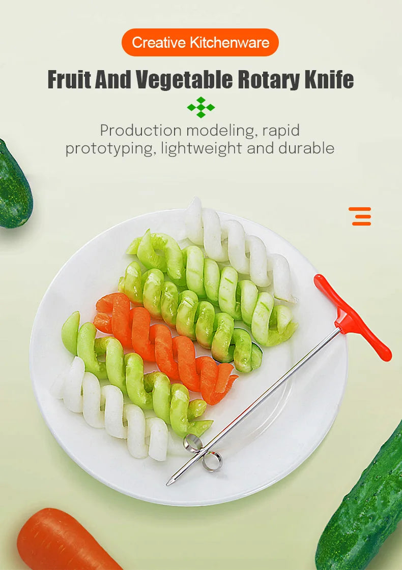 Vegetables Spiral Knife Potato Automotive Pro