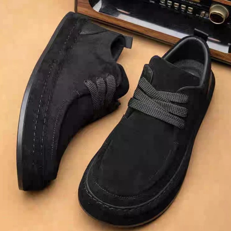 Are Fashionable Brown Casual Made Durable Sue