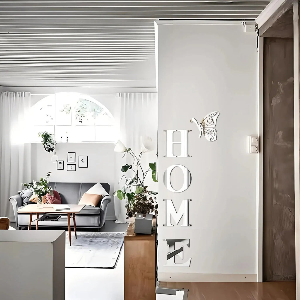 Logo 3D Mirror Wall