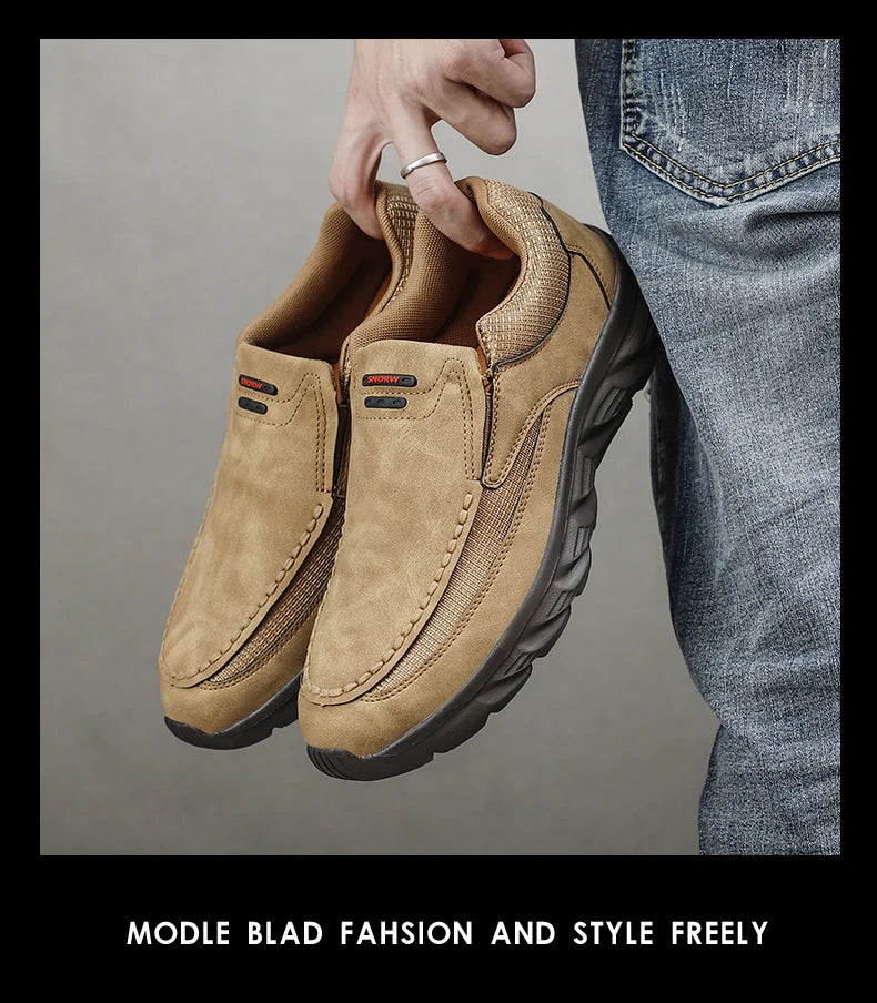 Sneakers Light Loafers Slip On Casual Comfort