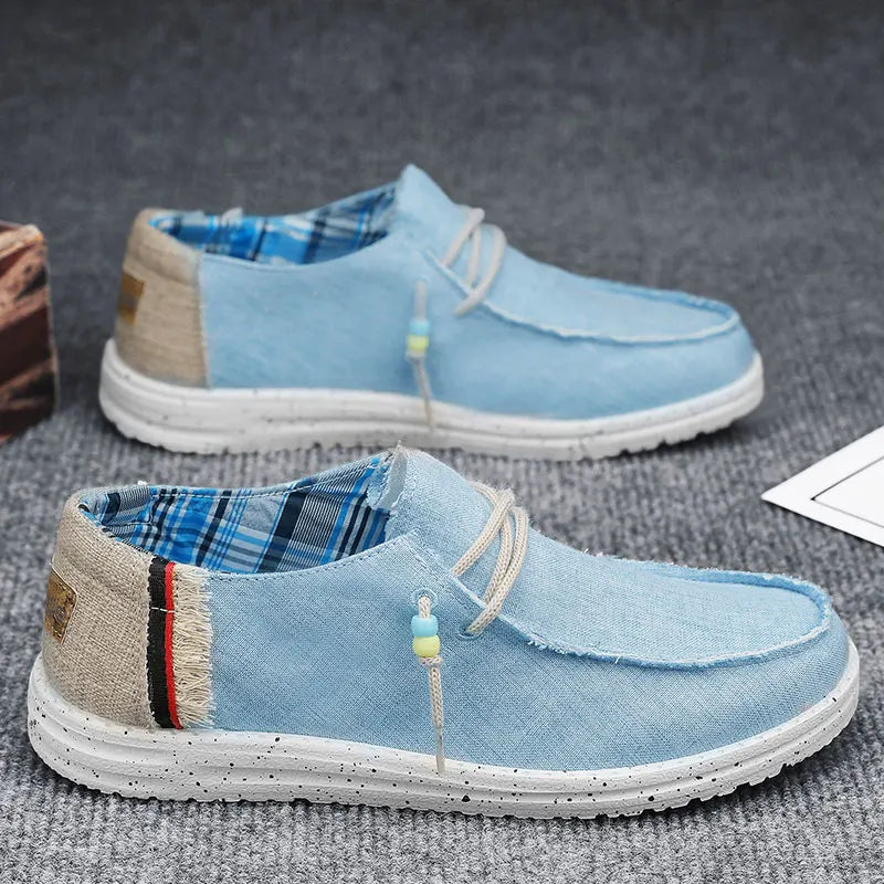 Spring Summer Blue Casual Boat Lightweight Sl