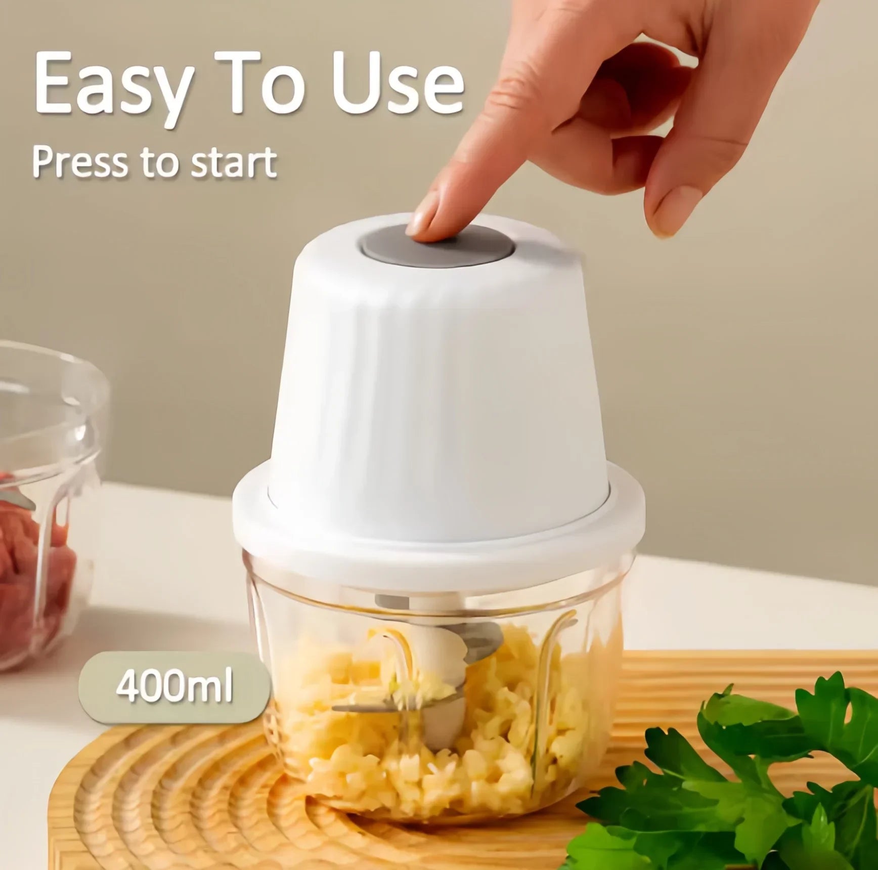 400ML Electric Food Chopper ,6 Bl Choice Selection