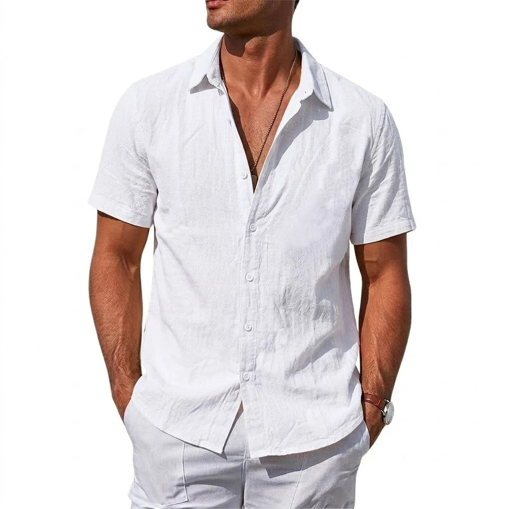 Cotton Hawaiian T-Shirt