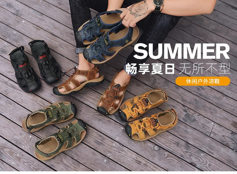 Sandals Summer Breathable Walking Beach Slipp