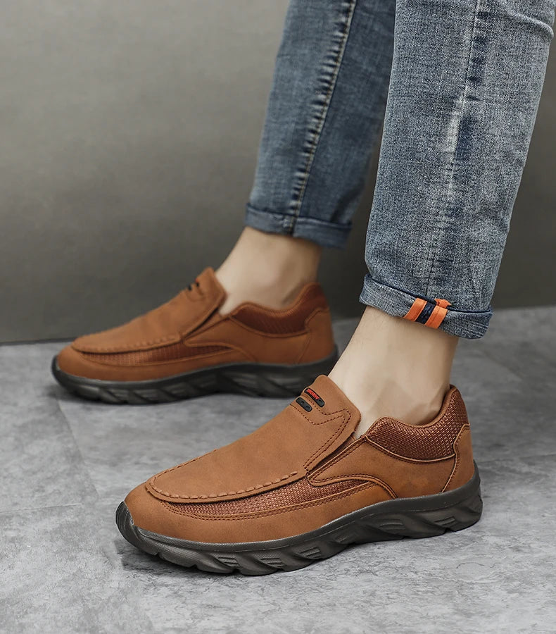 Sneakers Light Loafers Slip On Casual Comfort
