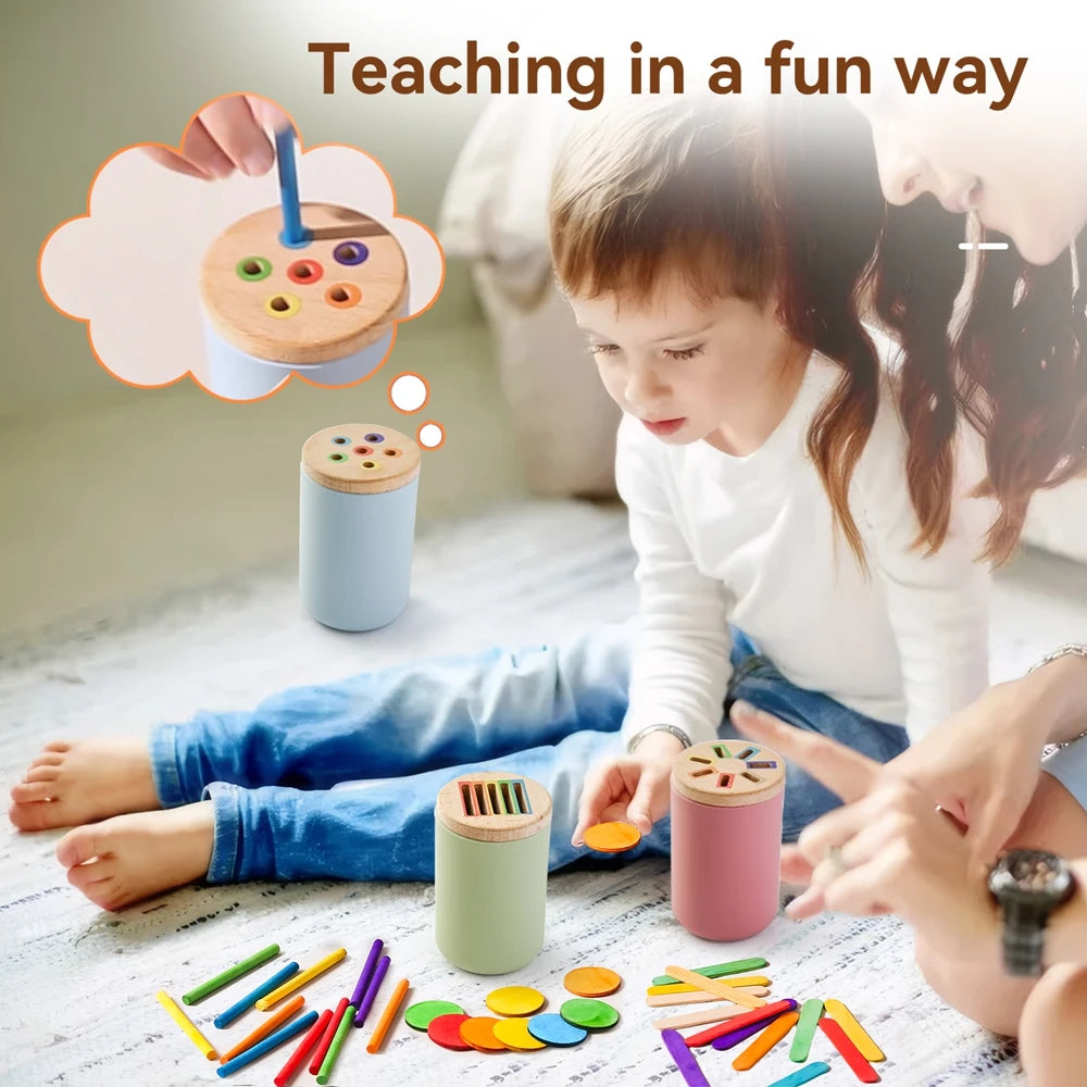 Silicone Color Sorting Sensory Essential