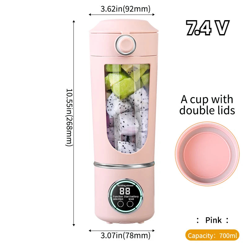 New Juice Blender Shakes Smoothies 700Ml Mult