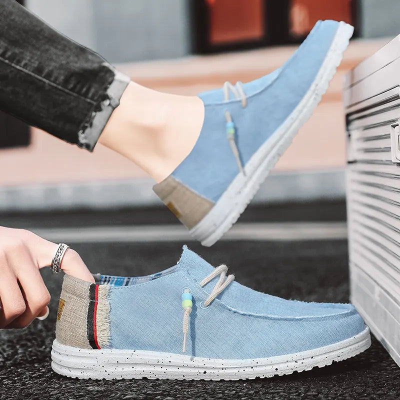 Spring Summer Blue Casual Boat Lightweight Sl