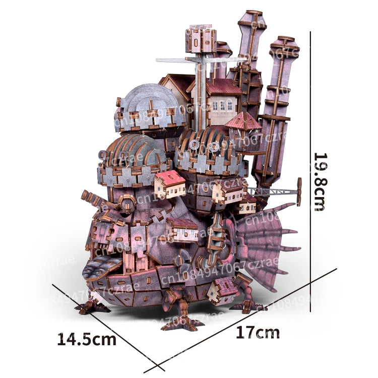Wooden assembly model animation Play & Learn Ge