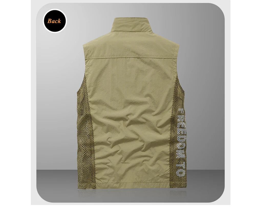Work Mesh Vest Outerwear