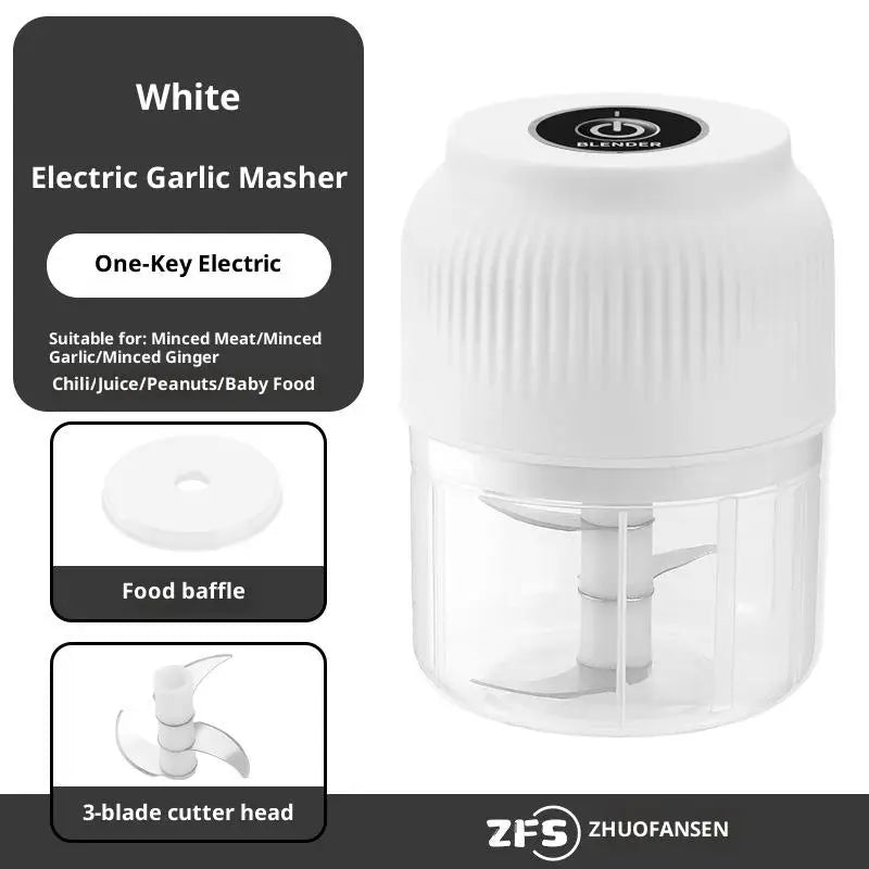 Portable Electric Garlic Masher Home Essentials