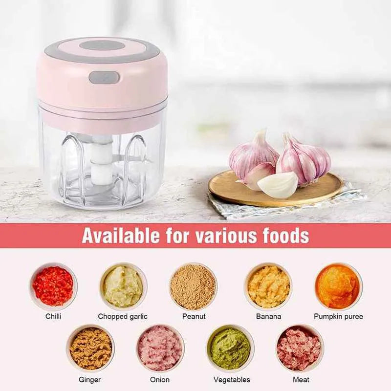Electric Kitchen Food Chopper Home Essentials