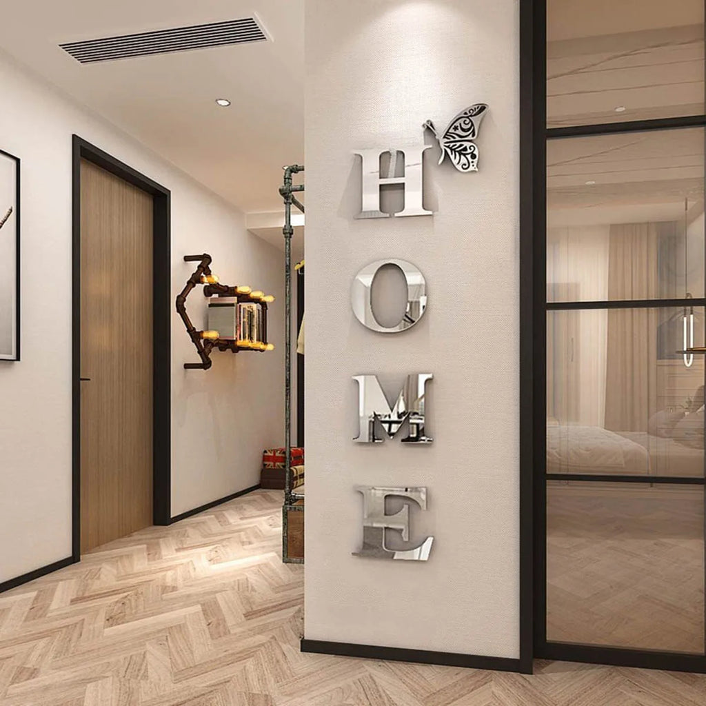 Logo 3D Mirror Wall