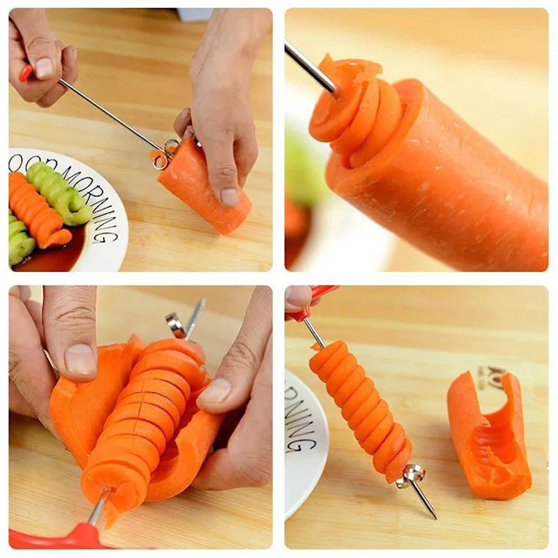 Vegetables Spiral Knife Potato Automotive Pro